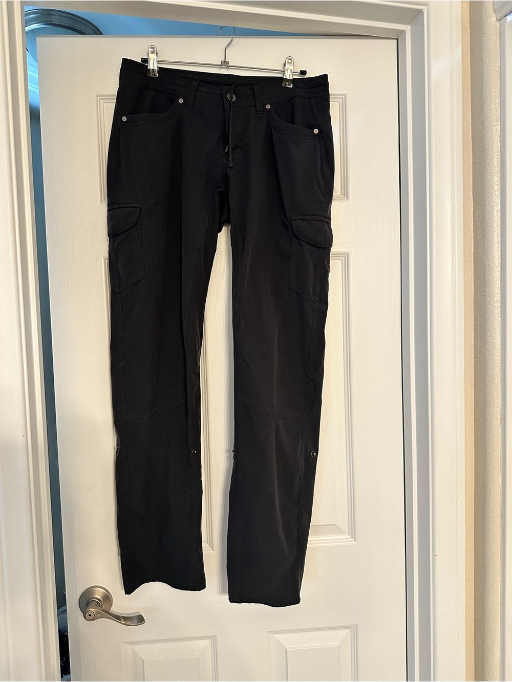 Kuhl Women's Freeflex Roll Up Cargo Pants Size 8 32 Inseam Koal - Picture 2 of 8